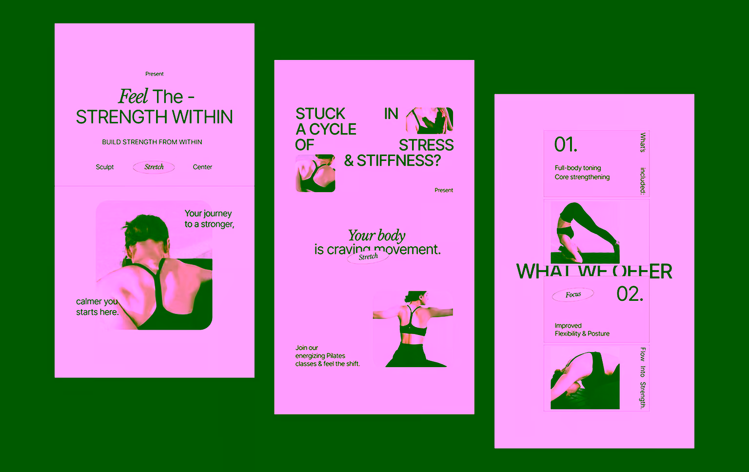 Curated collection: Breathe, Brand, Exhale