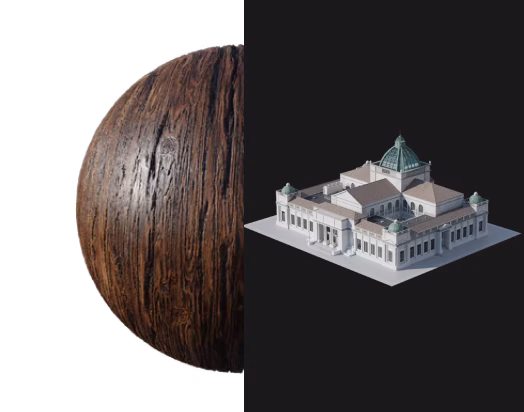 Varnished Brown Wood