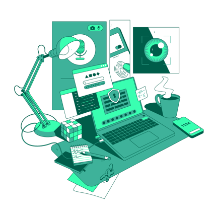 Biometría y ciberseguridad para la protección de datos