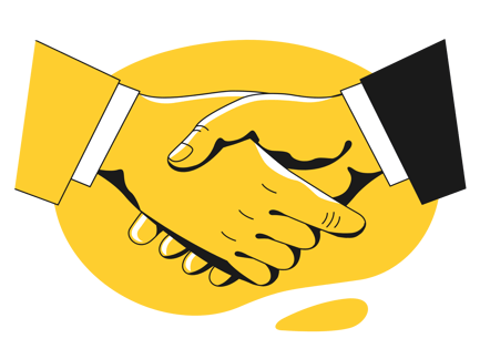 Handshake to Seal a Deal Between Businessmen