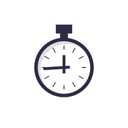 Animated Stopwatch Timer Icon