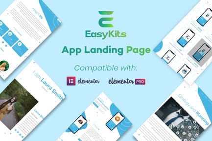 Preview: AppLanding - Mobile App Template Kit