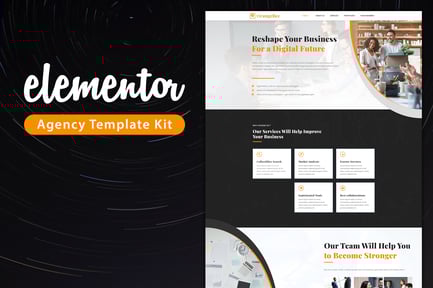 Preview: OrangeBee - Agency Template Kit