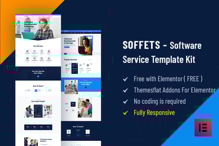 Preview: Soffets - Software & IT Service Elementor Template Kit