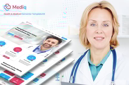 Preview: Mediq - Health & Medical Elementor Template Kit