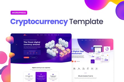 Preview: Moneer – Cryptocurrency Elementor Template Kit