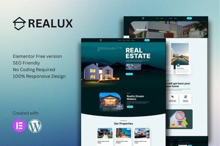 Preview: Realux - Real Estate Elementor Template Kit