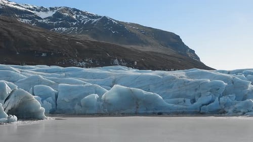 Iceland. Winter. Wonders of our planet. Golden Circle. Beauty of waterfalls, glaciers and geysers.