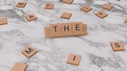 THE word on scrabble
