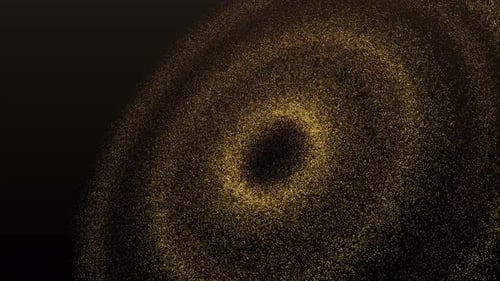 Futuristic Circular Particles