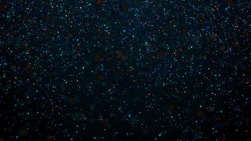 Christmas Particles Background