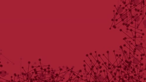 Futuristic Abstract Network Background Pattern Animation – High-Tech Digital Data Visualization