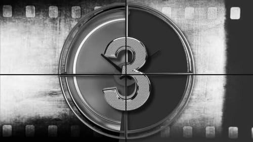 Movie Countdown Old Texture