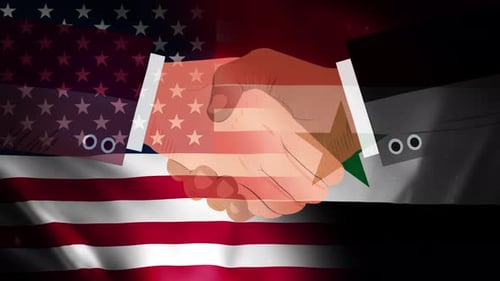 United States and Syria political agreements 4K