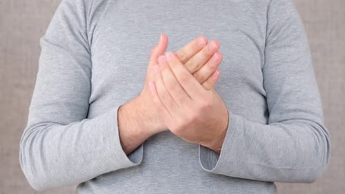 Masajes para adormecer las manos