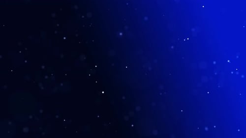 Fondo limpio de partículas azules