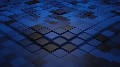 Cubes Wave Loop Hintergrund