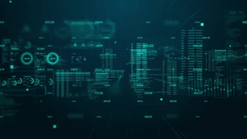 Business Charts Data Numbers 01684