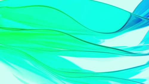 Abstract gradient glass background, 3d rendering.