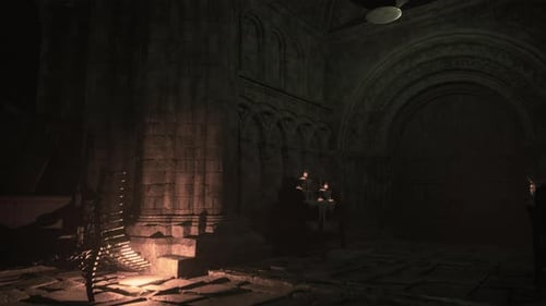 Hauntingly Beautiful Candlelit Gothic Cathedral