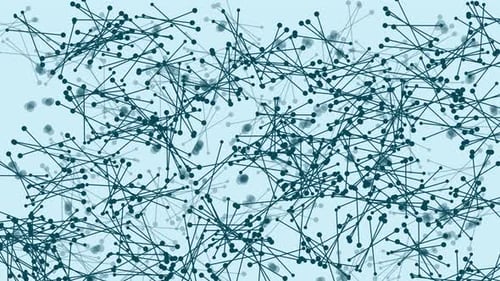 Futuristic Abstract Network Background Pattern Animation – High-Tech Digital Data Visualization