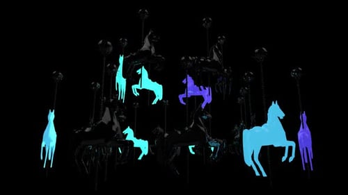 Bc Horse Carrous Side