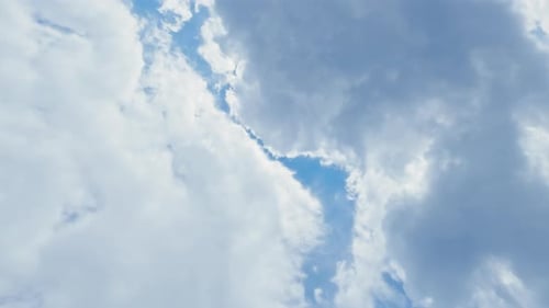 Cloudy Sky Boundless Freedom Dreamful Atmosphere