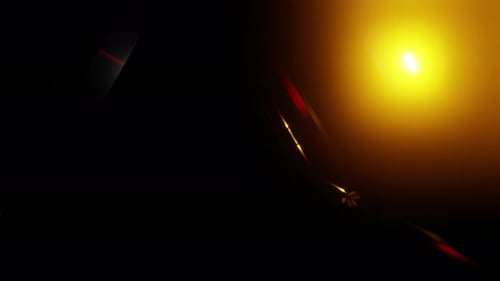 Triangular Geometric Tunnel Loop Shape Sparkles Colorful and Bright to the Music 3d Render