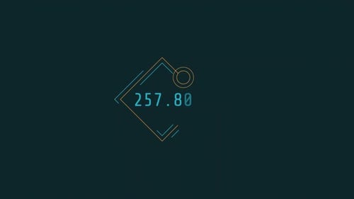 Looped Animation of a Ninedigit Number HUD Element