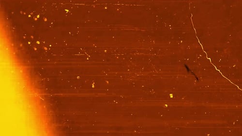 Retro Film Burn Grunge Overlay with Dust and Vintage Texture