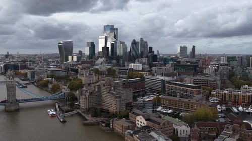 The City of London, The Square Mile in London. United Kingdom.