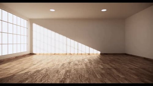 Spacious Empty Room with Natural Light