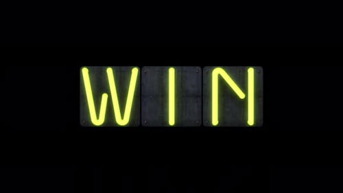 Win Neon Sign