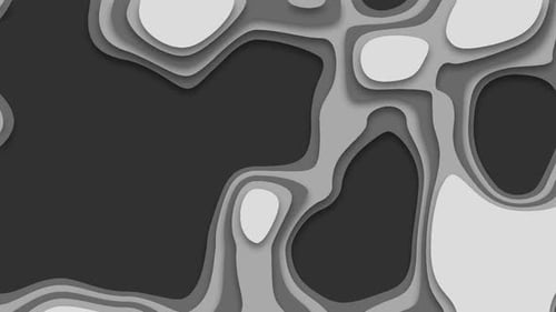 Gray Color Clean Abstract Background Video