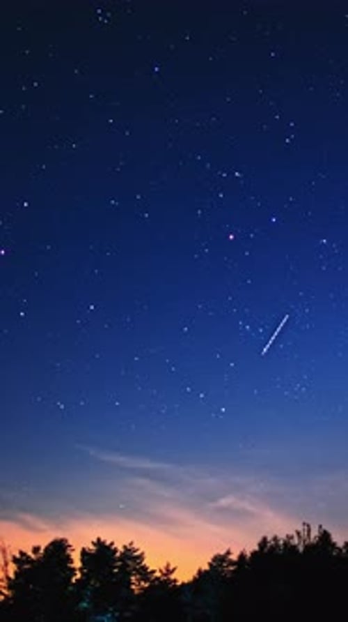 4K Vertical Milky Way and Stars