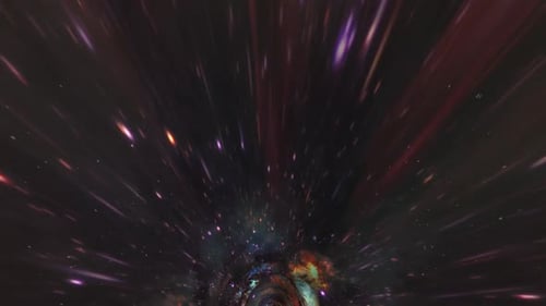 Flowing Nebula Stars Loop