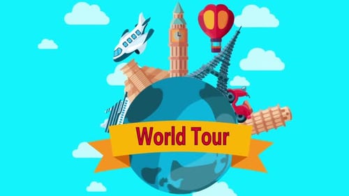 Travel And Tourism Landmark Around The World