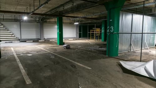 Shopping Mall Floor and Stores Walls Built By Skilled Brigade