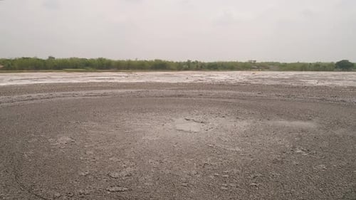 Mud Volcano Bledug Kuwu Indonesia