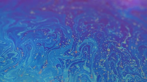 Abstract Texture of a Soap Bubble