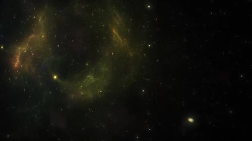 Abstrakter glühender Sternenhintergrund mit fallender Bewegung