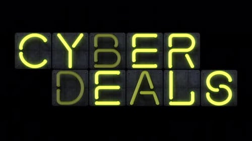 Cyber Deals Neon Sign