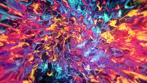 Colorful Fairy Fire Swirl