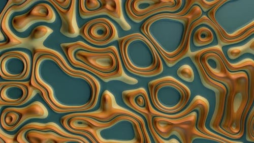 Abstract Waves 3D 4K