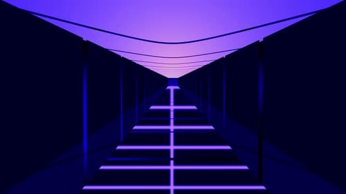 A computer server room, futuristic and technology room concept.