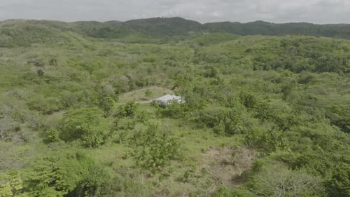 Aerial view of Montego Bay, Saint James, Jamaica.