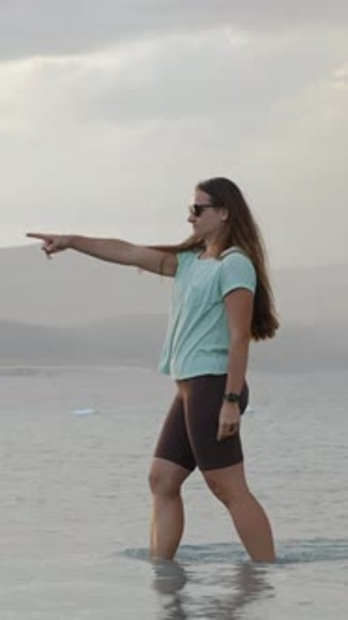 Vídeo vertical. Nubes de tormenta que se acercan a la distancia, cerca de las montañas. Se están moviendo hacia