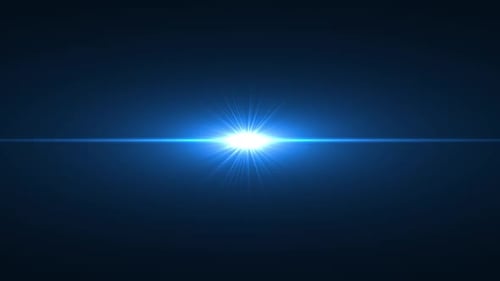 Abstract Blue Optical Shine Light Lens Flares Flickering Animation Background s