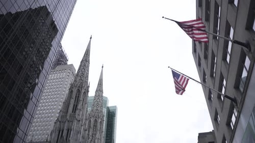 The Cathedral of St. Patrick Neo-Gothic Roman Catholic cathedral in the United States and a prominen