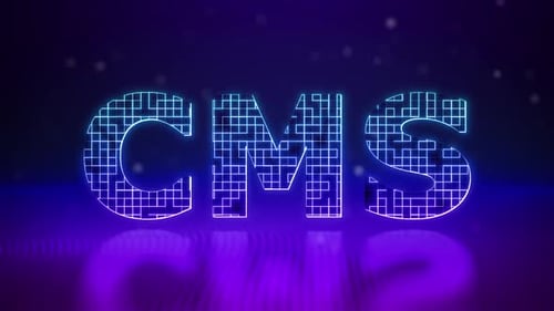 Cms Neon Digital Background